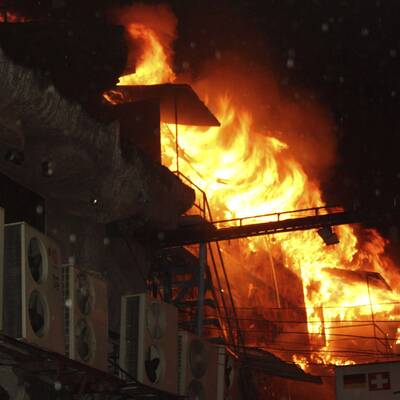 Brandinferno auf Ferieninsel Phuket