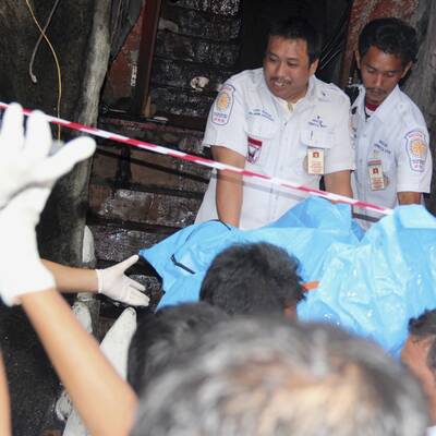 Brandinferno auf Ferieninsel Phuket