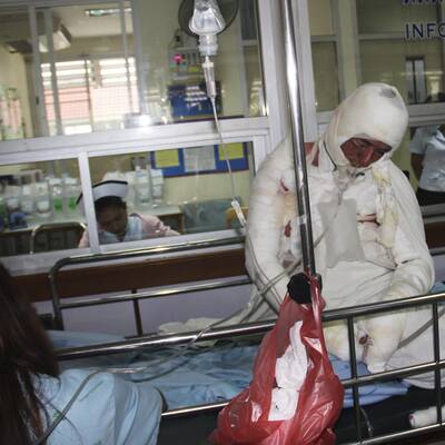 Brandinferno auf Ferieninsel Phuket