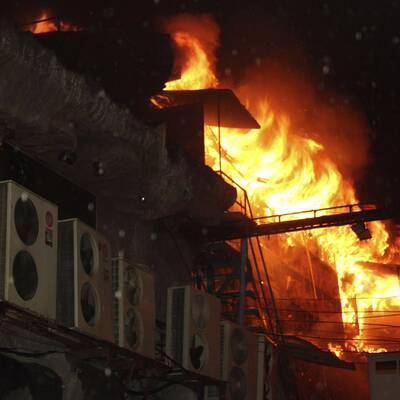 Brandinferno auf Ferieninsel Phuket