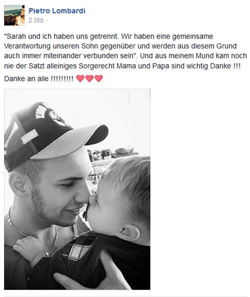 Scheidung! Jetzt spricht Pietro