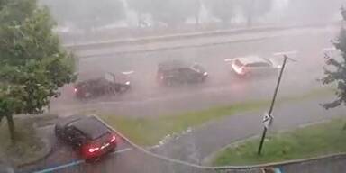 Schwere Unwetter in Salzburg: 600 Menschen ohne Strom