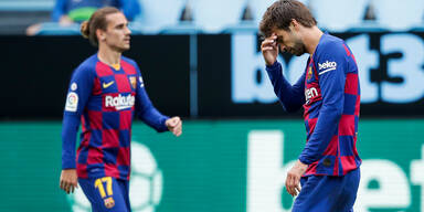 So &uuml;bel beschimpften sich Piqu&eacute; und Griezmann