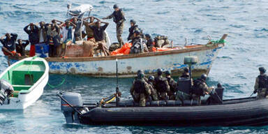 Frankreichs Marine nimmt 19 Piraten fest