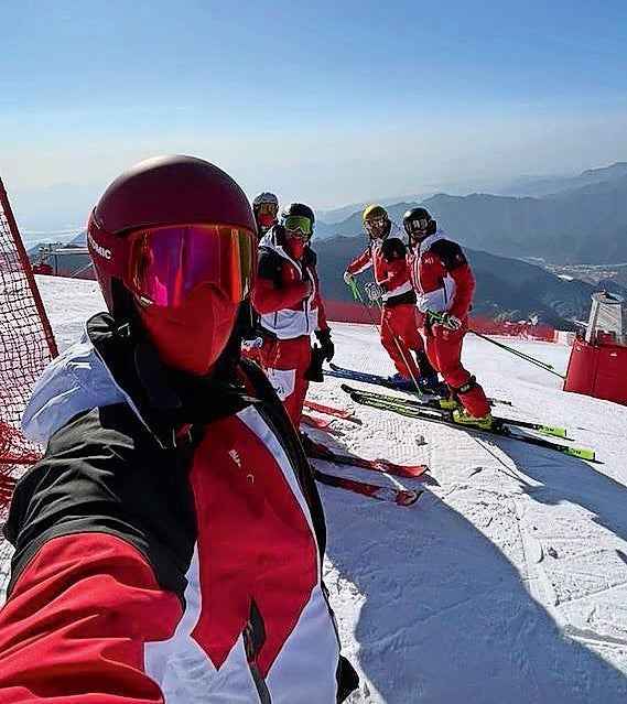 Ski-Stars mit erstem Peking-Check