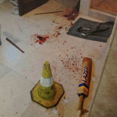 Pistorius: Fotos zeigen blutigen Tatort