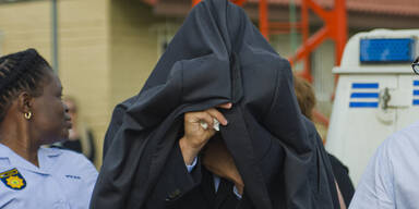 Pistorius weint im Gerichtssaal