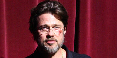 Unfall: Brad Pitt im Gesicht verletzt