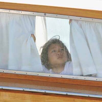 Unter Männern: Brad Pitt & Söhne in Venedig