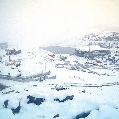 Zugspitze, 31Zentimeter Schnee 