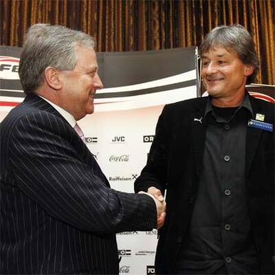 Constantini als Teamchef vorgestellt