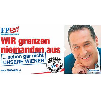 Wahlplakat ÖVP