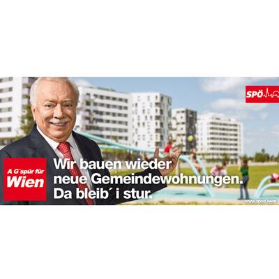 Wahlplakat ÖVP