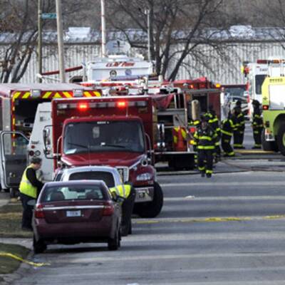 Kleinflugzeug stürzte in eine Wohnsiedlung
