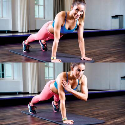 Plank Shoulder Taps