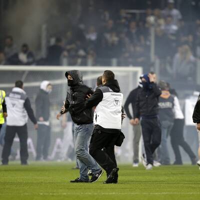 Die Bilder zum Platzsturm in St. Pölten