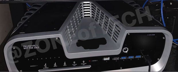 Foto zeigt die PlayStation 5