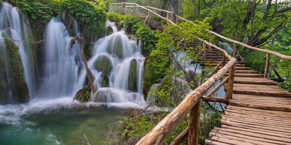 Plitvicer Seen Wasserfall
