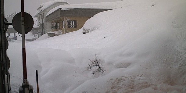 Nächste Schnee- Walze  rollt an
