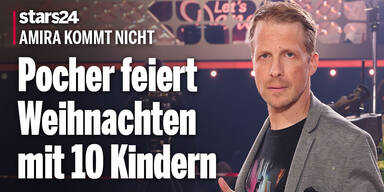 Pocher feiert Weihnachten mit 10 Kindern