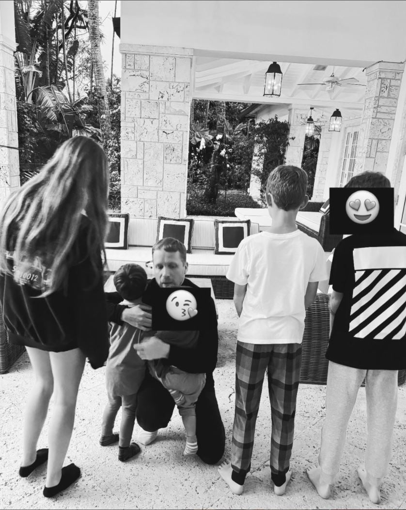 Oliver Pocher mit seinen Kindern