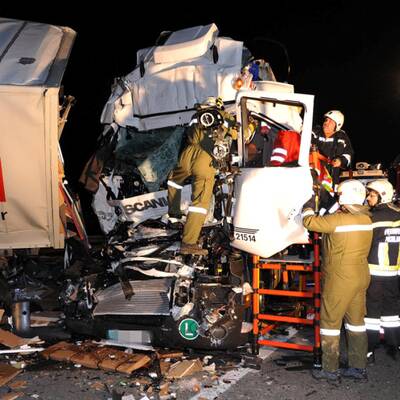 Lkw-Unfall auf der Westautobahn 