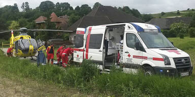 Explosion: Heimwerker schwer verletzt