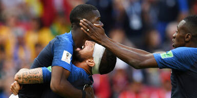 Frankreich m&uuml;ht sich zu Sieg gegen Australien