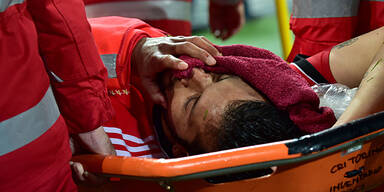 Juve-Star tritt Benficas Garay k.o.