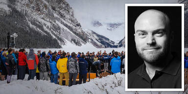 Ber&uuml;hrender Abschied von David Poisson