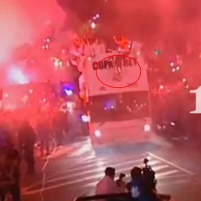 Real-Star lässt Cup-Trophäe fallen