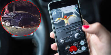 Pokémon-Go-Spieler rammte Baum mit Auto