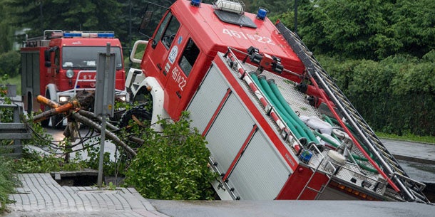 Hochwasser-Alarm auch am Feiertag