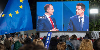 Trzaskowski und Nawrocki