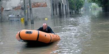Hochwasser erreicht Warschau