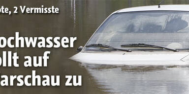 Hochwasser erreicht am Sonntag Warschau