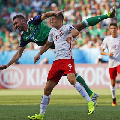 Die besten Bilder: Polen gegen Nordirland