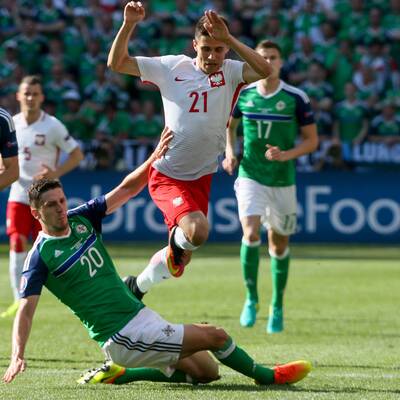 Die besten Bilder: Polen gegen Nordirland