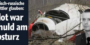 Pilot war Schuld an Kaczynski-Absturz