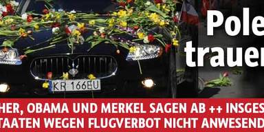 Polen gedenkt Kaczynskis und Flugopfern