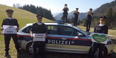 Polizei-Video mit Ostergr&uuml;&szlig;en begeistert das Netz