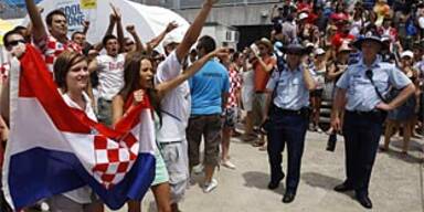 polizei fans aussie open