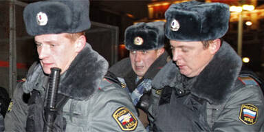 Russland Polizei