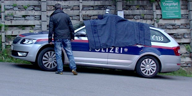 Selbstmord im Polizei-Auto
