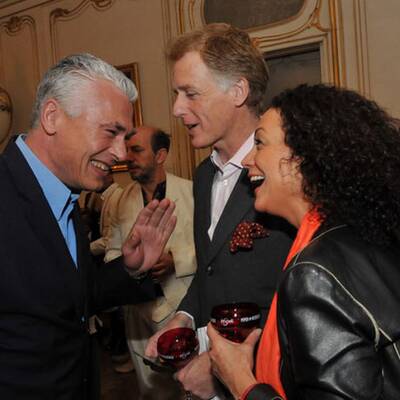 Visions: Promiauflauf bei Manfred Baumann