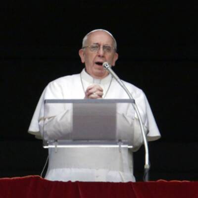 Das erste Angelusgebet des Papstes