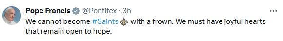 Papst Twitter