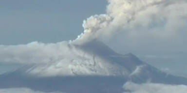 Mexiko: Popocatepetl behindert Flugverkehr