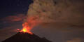 Popocatepetl spuckt Asche und Rauch