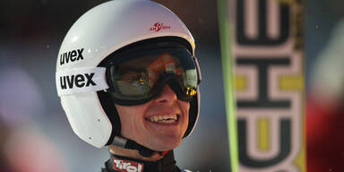 Poppinger im Training mit Bestweite